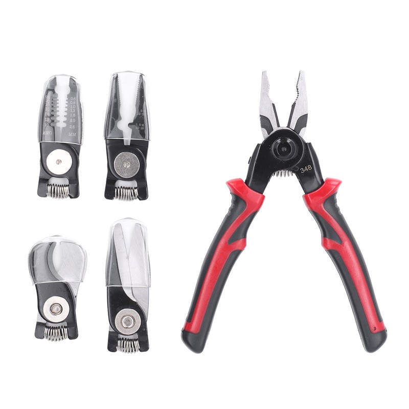 Multifunctional Pliers Set 5 in 1 Combination Interchangeable Pliers Kit
