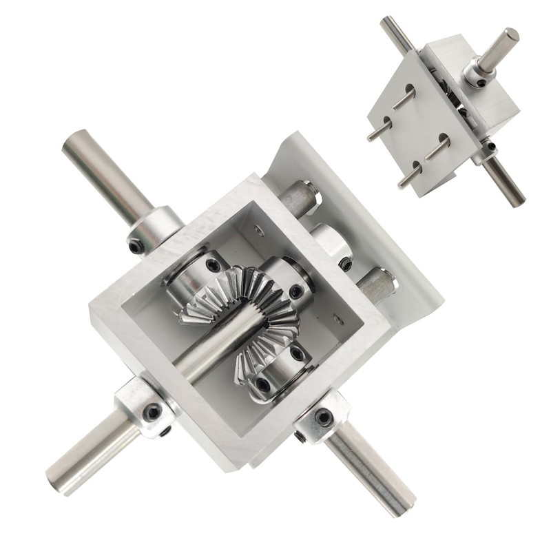 PGFUN Right Angle Mounting Bracket for Right Angle Gearbox