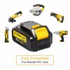 For DeWALT (2-Pack) For DEWALT Replace 20V MAX Premium 5.0Ah