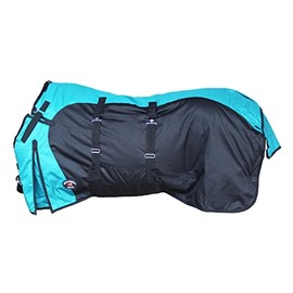 CHALLENGER 60" 1200D Turnout Waterproof Rain Horse Sheet Light Winter Blanket 387LG