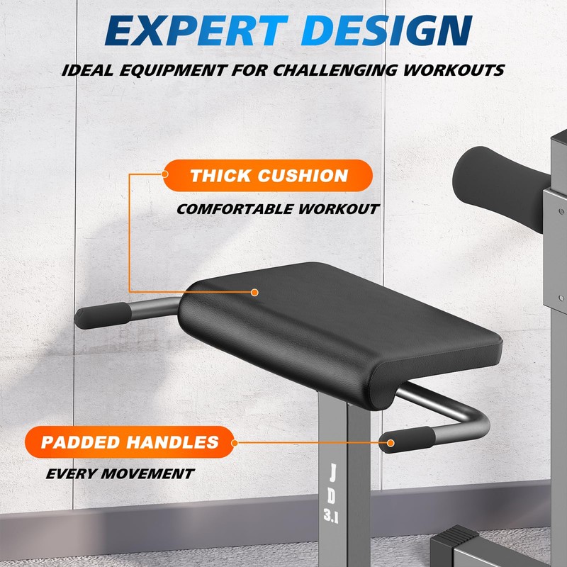 Marcy Adjustable Hyperextension Roman Chair / Exercise Hyper Bench JD-3.1