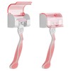 LUEXBOX 2 Pack Razor Holder with Cover for Shower Wall,