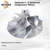 Niyako Wicked Turbo Billet Compressor Wheel Replacement# 𝐖𝐖𝟑𝟖 Fit 1994-2003