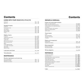 Volvo S70, V70 & C70 Petrol (96 - 99) Haynes Repair Manual