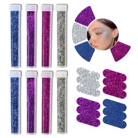 8 Kids Glitter Tubes, Vibrant Fine Glitter for Crafts, Slime, Resin, Nails, Wax Melts, Easy-to-Use Shaker Tubes for Creative Kids DIY Projects