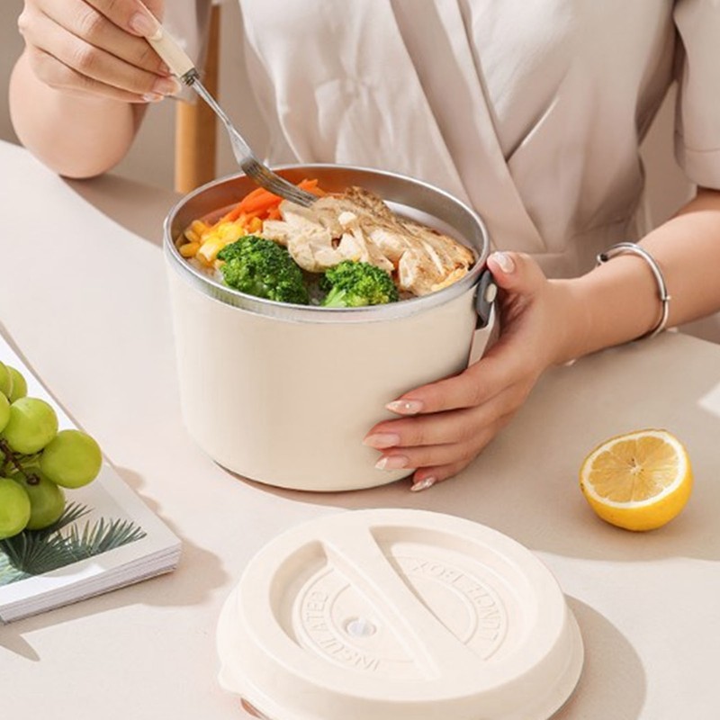 Car Electric Lunch Box 1.2L 360 Degree Fast Even Heating