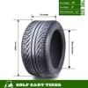 ROADGUIDER 215/40-12 Golf Cart ATV Tires 4 Ply 215/40x12 14005