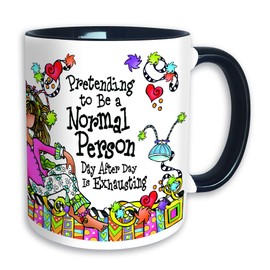 Suzy Toronto Pretending 11 oz Mug, Multicolor