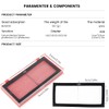 Jetcloud Welding Magnifying Lens, Eye-Protecting Welding Helmet Accessories 1.0 1.5