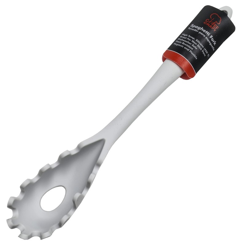 Chef Craft Premium - Tenedor de silicona para espagueti/pasta, 29,2