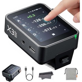 GODOX X3 PRO S X3PRO S Flash Trigger for Sony Camera, 2.4G TTL Wireless Touchscreen Transmitter,Support Bluetooth & APP Control, Shutter Control, Built-in Li-ion Battery Fast Charging (Upgrade X3-S)