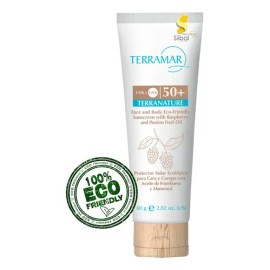 Protector Solar Ecológico Terranature Cara y Cuerpo  Natural Mineral Sunscreen SPF, 80g                                                               