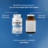 BONUS SIZE Alpha GPC 99% - 120 Capsules, Choline Brain