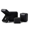 Oirlv PU Leather Bracelet Box Black Bangle Organiser Box Bangle