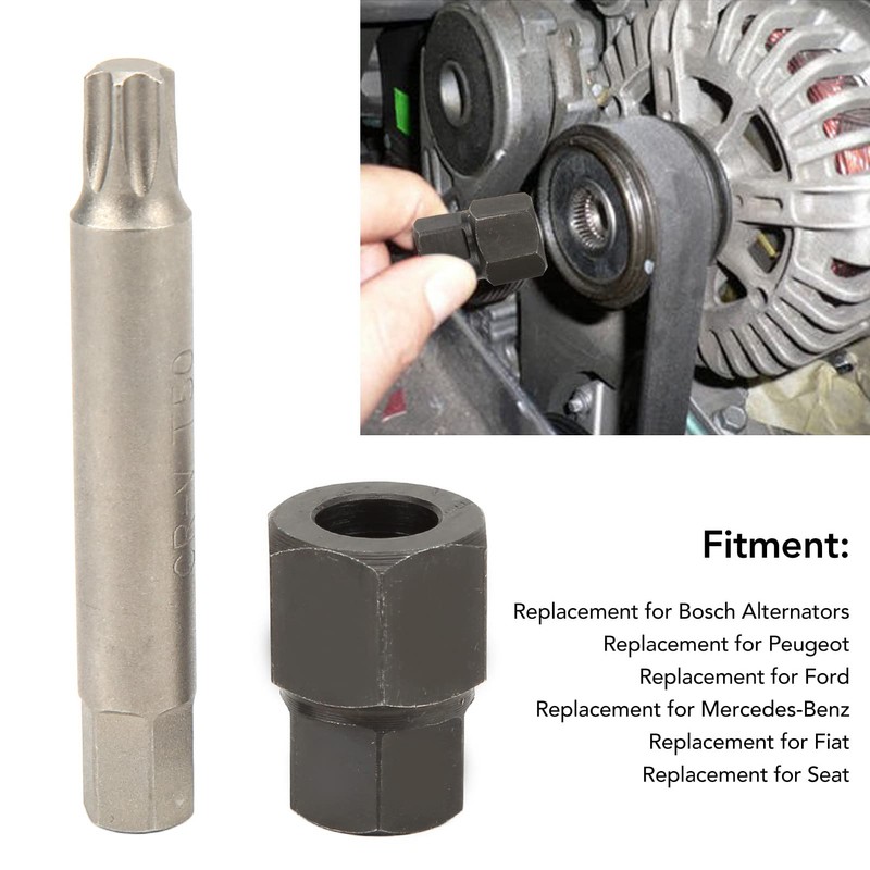 Keenso Car Alternator Pulley Remove Tool, Car Alternator Decoupler Pulley