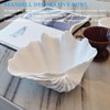 Afadorable Resin Seashell Decorative Bowl for Home Decor, Large Clam