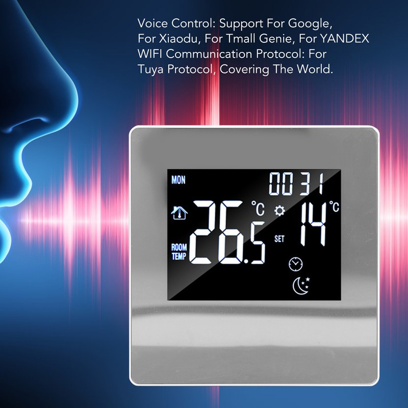 3A Smart Thermostat LCD Display Programmable Widely Used Water Heating
