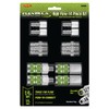 Flexzilla Pro High Flow Coupler & Plug Kit, 1/4" NPT,