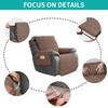 Easy-Going Waterproof Oversized Recliner Chair Sofa Cover with Pocket, 1-Piece