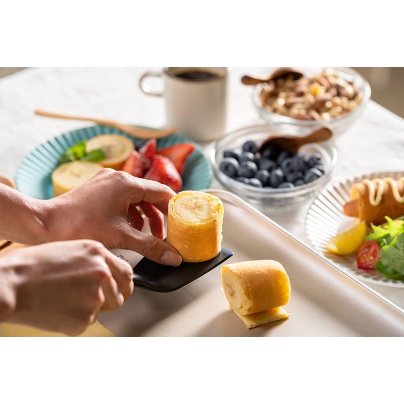 Short Spatula, Stylish Kitchen Tool, Flexible Non Stick Heat Resistant
