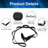 flintronic Yoga Stretching Strap, Stretcher Yoga Belt with Loops, Leg