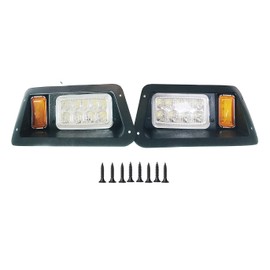 Golf Cart Headlight Compatible Yamaha G22 LED Headlight replacement Light for Yamaha G14 G15 G19 G22 golf cart headlights