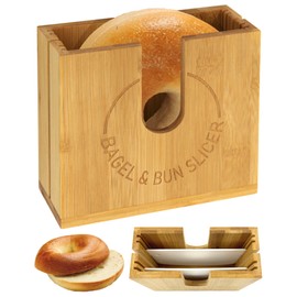 Adjustable Bagel Cutter Slicer for Small and Large Bagels-Bagel Cutter Bread Slicer Bagel Slicer Bagel holder for Buns, Muffins and Rolls