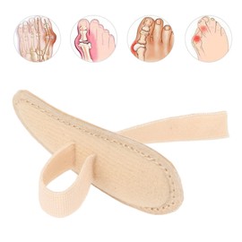 Toe Buttress Pad,Adjustable Comfoltable, Hammer Toe Crest Cushion for Foot Correction,Hammer Toe Straightener and Corrector Foot Supports (Right Foot)