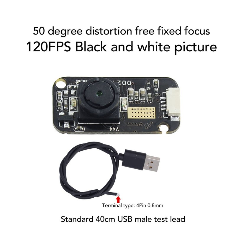 USB Camera Module 120FPS High Frame Webcam USB 2.0 Output