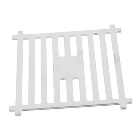 Operitacx Edelstahlbodenabflussabdeckung Spülfilter Bad Sieb Waschbeckenabdeckung Anti-Block-Abdeckung Für Waschbecken Spülenhaarfilter Rostfreier Stahl Silver