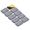 METALLIXITY PTFE Furniture Slider Gliders (35x25mm) 12Pcs, Rectangle Self-Adhesive Floor