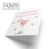 Hunts England - Pink Cocktail And Butterflies Elegant Graduation Card