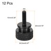 sourcing map 12pcs M3x10mm Knurled Thumb Screw Computer Case Threaded