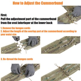 TACNEX Modular MOLLE Vest Padded Adjustable Weighted Workout Vest for Men Women Black