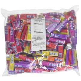 Pez Candy Single Flavor 5 Lb Bulk Bag (Variety)