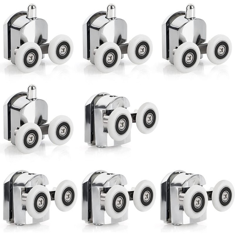 Twin Shower Door Rollers Runners Wheels Pulleys Wheel Diameter Top