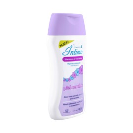 Lomecan V Shampoo ÍNTIMO PIEL SENSIBLE, con Aloe Vera que protege y previene irritación, comezón, BALANCEA el pH con Ácido Láctico, botella 200 ml