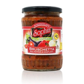 Sophia Eggplant Bruschetta "Pinjur" 19oz (4-pack)