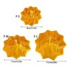 UAGGIC 3D Printed Star Hexagon with Handle Whirling Spirals Design,Star