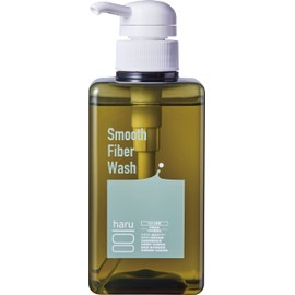 haru Smooth Fiber Wash (Citrus Herb Scent), 100% Natural Derived Body Wash (Moisturizing Care, Odor Care), Body Soap, Frictionless, 13.5 fl oz (400 ml)