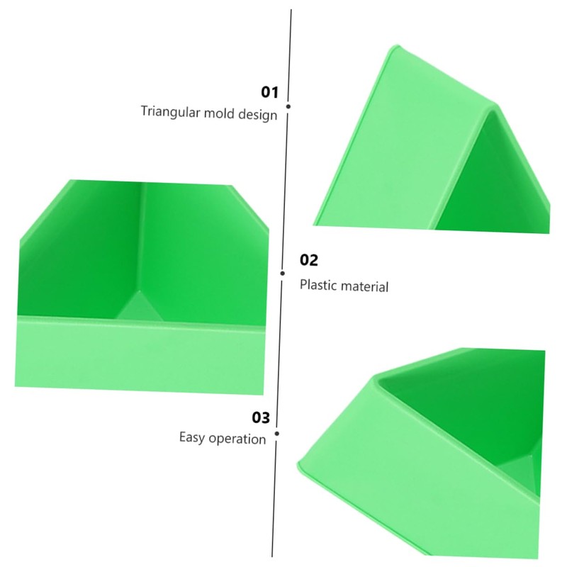 Mikinona 2pcs Triangle Rice Dumpling Molds Mold Rice-Pudding Making for