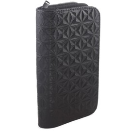 Salon Hair Tools Bag, Stylist Barber Scissors Pouch Bag, Pu Leather Bag - Black