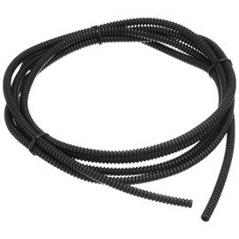Kitaco 0900-755-05002 Corrugated Tube, Inner Diameter 1.9 x 6.6 ft (3 x 2 m), General Purpose, Black