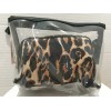 Victoria's Secret VICTORIA'S SECRET Leopard Black Travel Cosmetic Bag Case