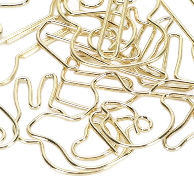 100 Pcs Fancy Paperclips Large Plastic Covered Wire Multi Purpose