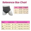 Esfeely Men's Washable Incontinence Shorts Open Underwear Adults Patient Reusable
