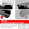 Replacement Wayne Dalton Garage Door Bottom Weather Seal 154448 for