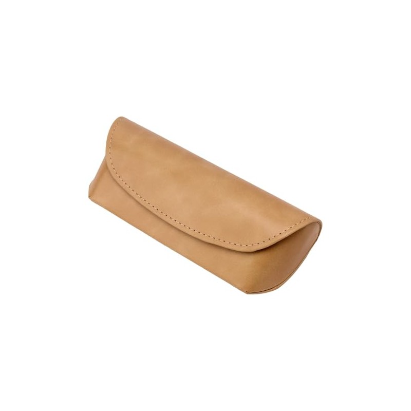 テーシーケース メガネケース おしゃれ レザー 革製 セミハード ケース マグネット式 アルミ ポリウレタン