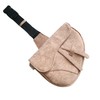 Cork Saddle bag Sling Crossbody (Beige)