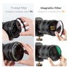 K&F Concept Nano X-Series Black-Mist 1/8 Magnetic Filter Black Promist